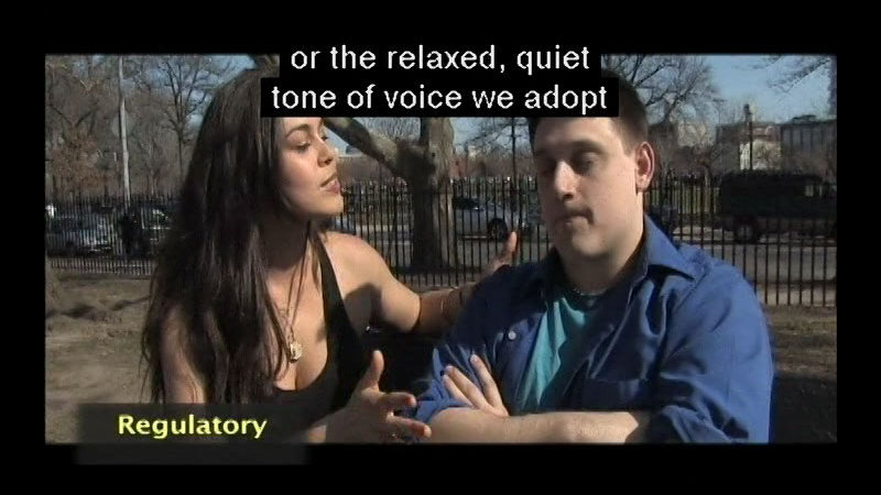 Still image from Nonverbal Communication: Vocal Cues And Facial Expressions