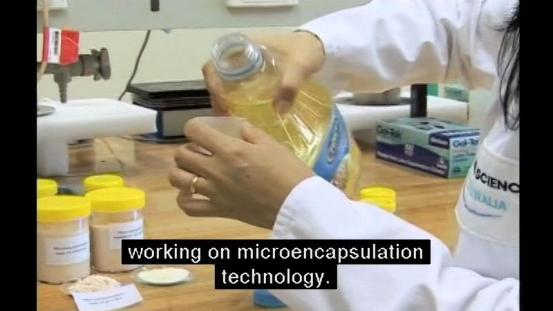 Still image from New Foods: Changes And Advances In Technology
