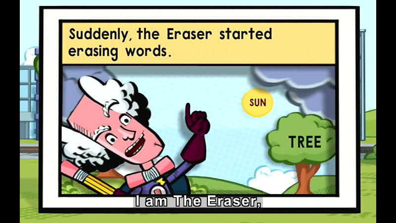 Still image from Super Why!: Attack Of The Eraser
